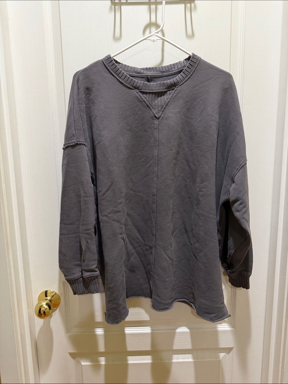 aerie M Crewneck Sweatshirt - Charcoal